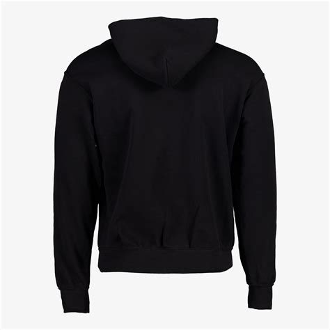 Heren Zwart Hoodies .